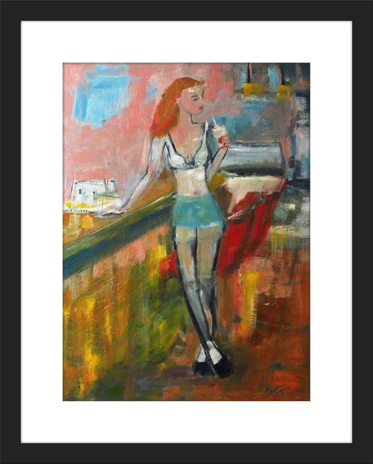 Original Figurative Women Painting by Tim Taylor