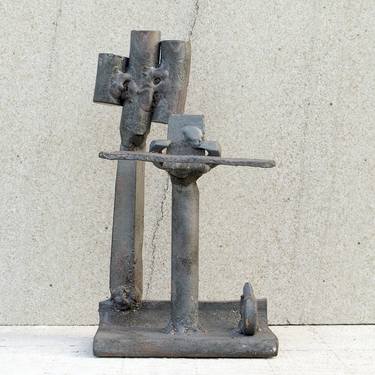 Original Abstract Expressionism Abstract Sculpture by Ulugbek Doschanov
