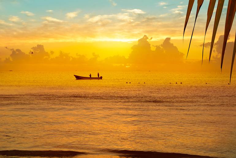 Caribbean Sunrise I Photography by Boris Philchev | Saatchi Art
