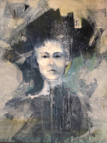 Original Portraiture Women Paintings by Ewa Paulska