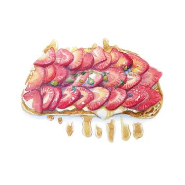 Print of Fine Art Food Paintings by Eva Liu
