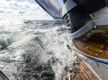Print of Photorealism Yacht Photography by Piotr Fajfer