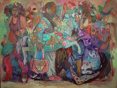 Original People Paintings by Arshak Sarkissian
