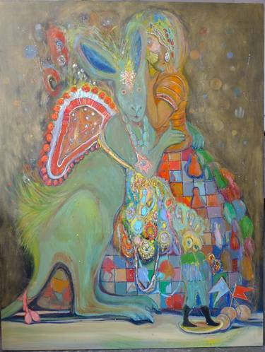 Original Expressionism Animal Paintings by Arshak Sarkissian