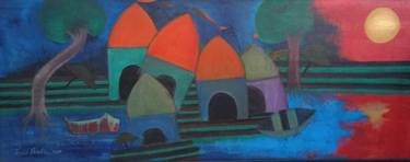 Original Expressionism Landscape Paintings by Purvii Parekh