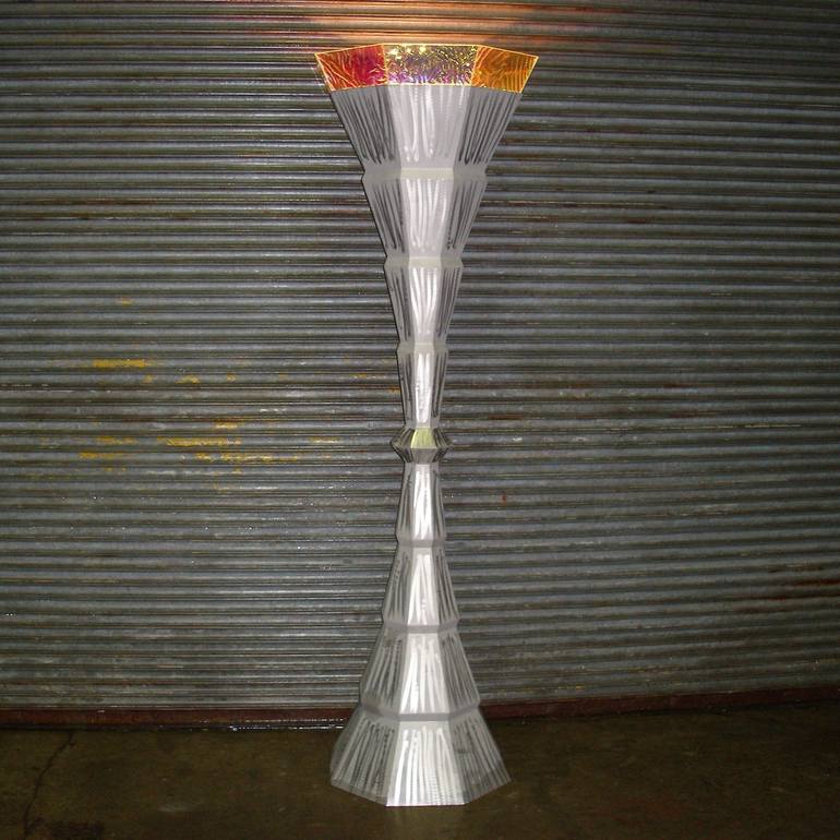 Original Contemporary Light Sculpture by Karoly Rezmann