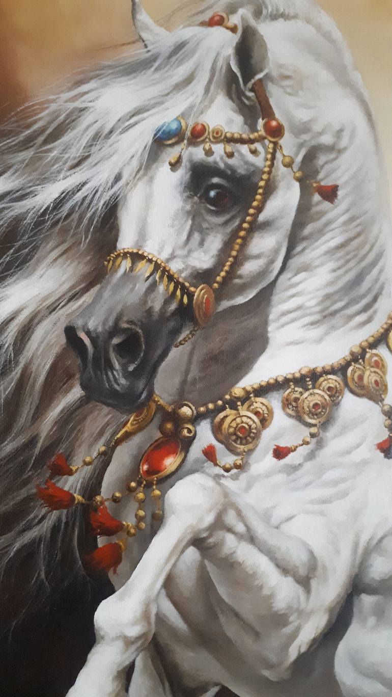 Original Horse Painting by Robert Zietara