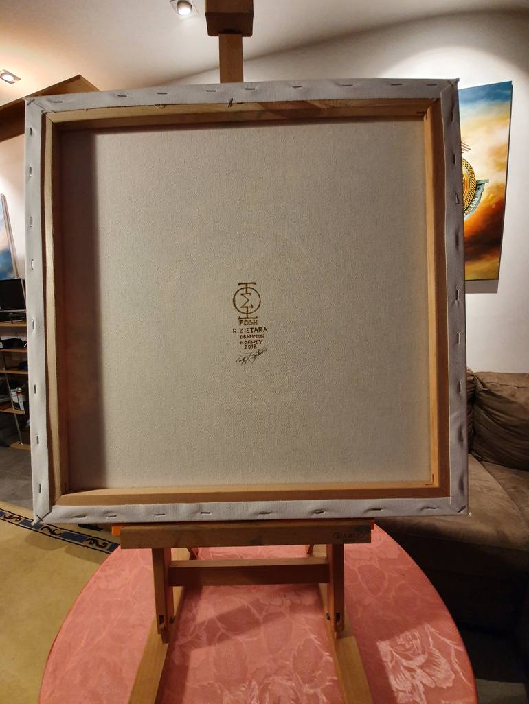 Original Surrealism Abstract Painting by Robert Zietara