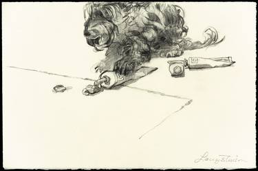 Print of Fine Art Dogs Drawings by Lacey Stinson