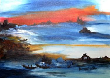 Original Seascape Paintings by Jaya Bhatia