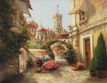 Print of Realism Architecture Paintings by Ganna Myrna