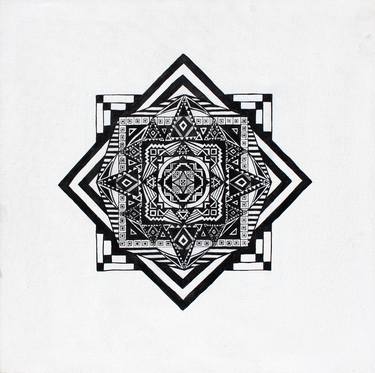 Print of Geometric Drawings by Vera Alferova