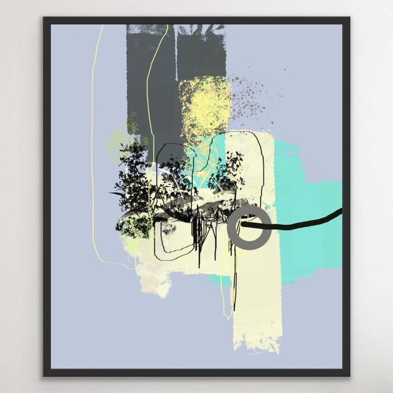 Original Modern Abstract Digital by Pelin Atilla