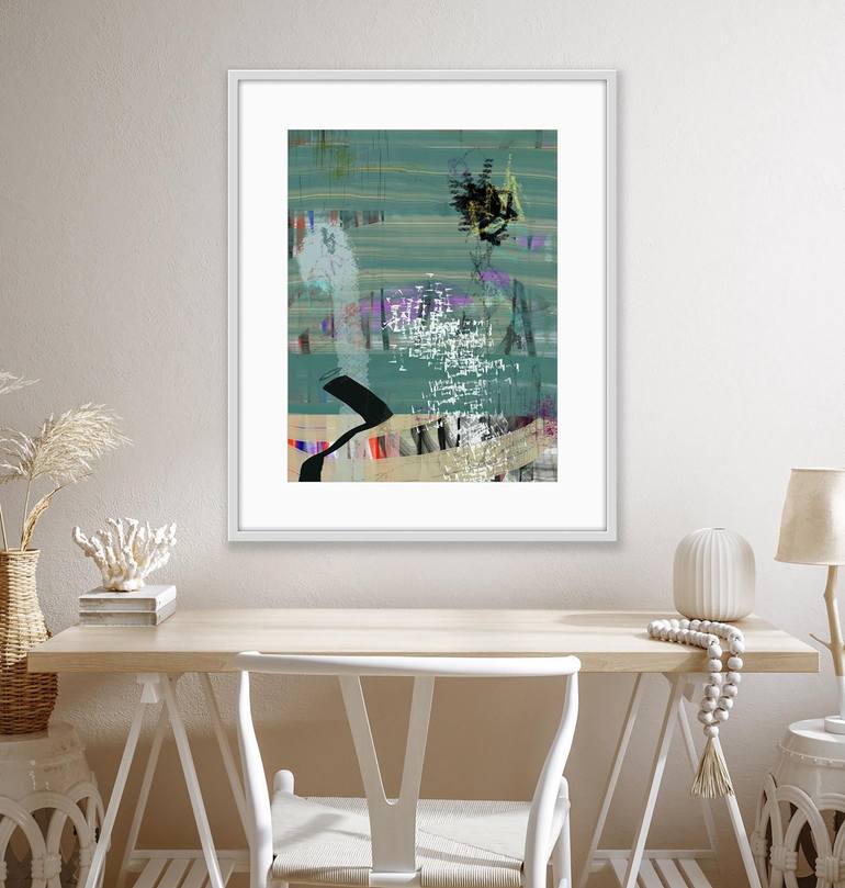 Original Abstract Expressionism Abstract Digital by Pelin Atilla