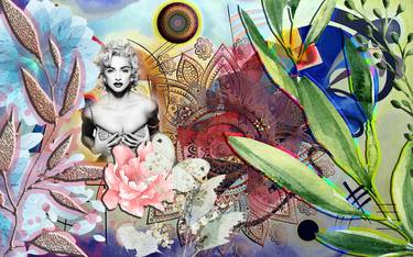 Print of Celebrity Collage by Pelin Atilla