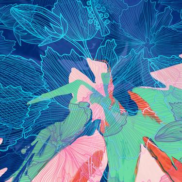 Print of Patterns Digital by Pelin Atilla