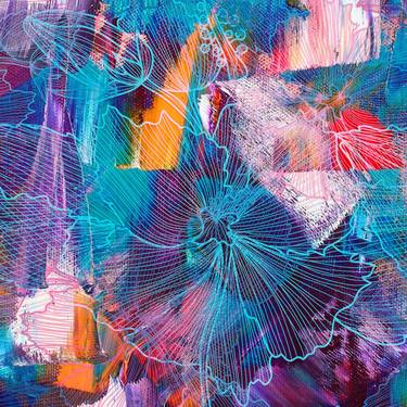 Original Abstract Patterns Digital by Pelin Atilla