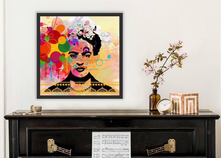 Original Illustration Pop Culture/Celebrity Collage by Pelin Atilla