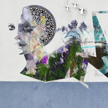 Original Abstract Women Collage by Pelin Atilla