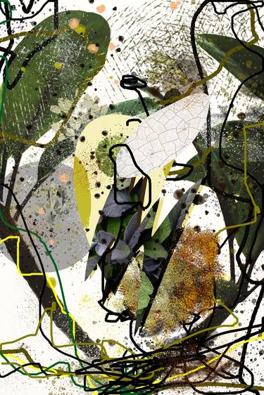 Original Abstract Nature Digital by Pelin Atilla