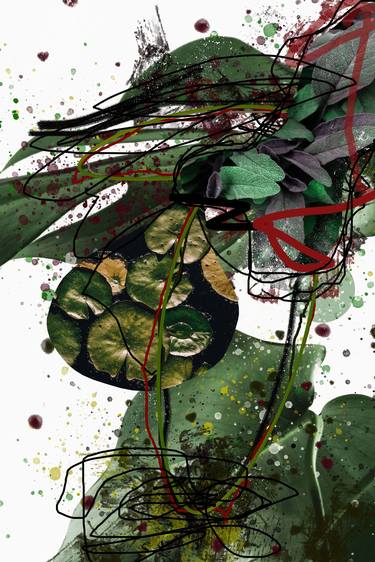 Print of Abstract Nature Digital by Pelin Atilla