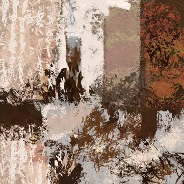 Original Abstract Expressionism Abstract Digital by Pelin Atilla