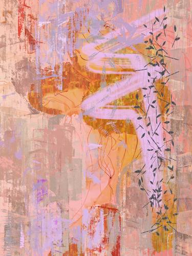 Original Abstract Expressionism Abstract Digital by Pelin Atilla
