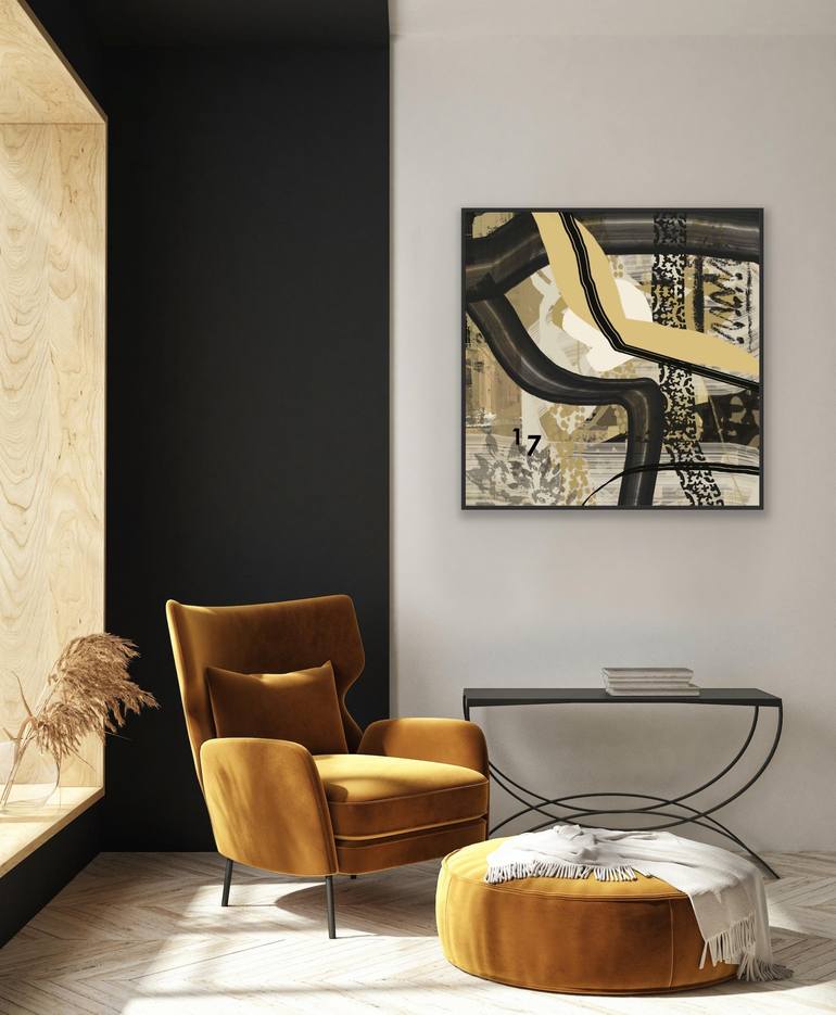 Original Abstract Expressionism Abstract Digital by Pelin Atilla