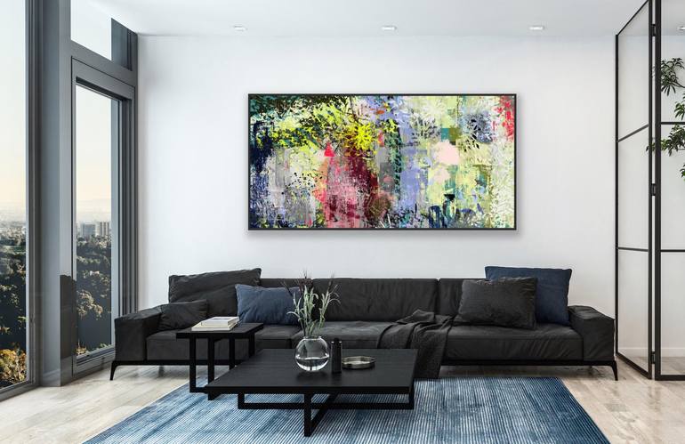 Original Abstract Expressionism Abstract Digital by Pelin Atilla