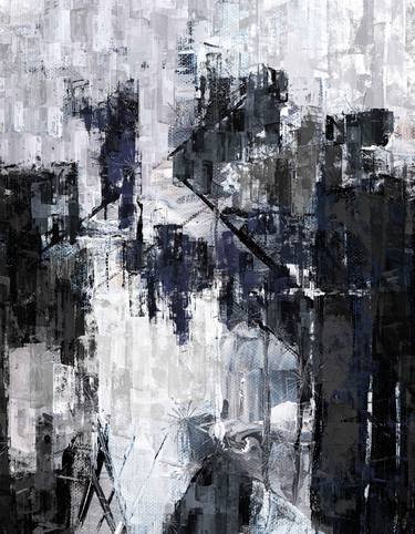 Original Abstract Expressionism Abstract Digital by Pelin Atilla