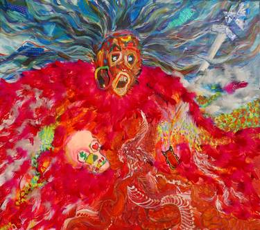 Original Contemporary Mortality Paintings by Paulina Penc