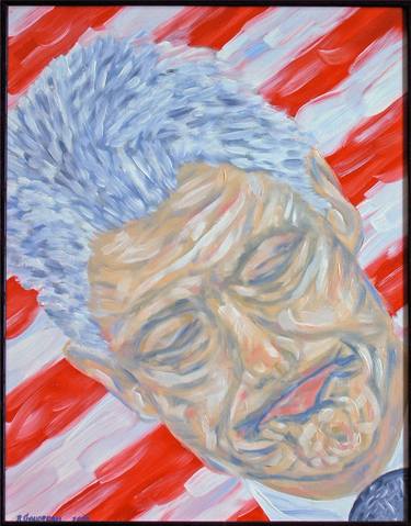 Original Expressionism Political Paintings by Robert Gaudreau