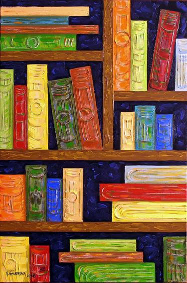 Original Abstract Expressionism Education Paintings by Robert Gaudreau