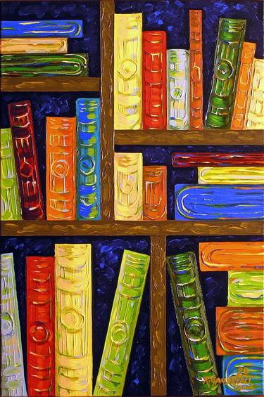 Original Abstract Expressionism Education Paintings by Robert Gaudreau