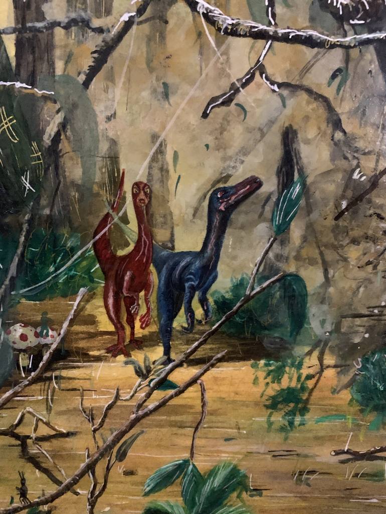 Original Fine Art Animal Painting by William Joseph Blake