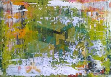 Original Abstract Architecture Paintings by Alessandro Canu