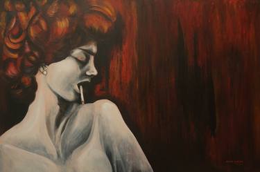 Original Fine Art Women Paintings by Anny Chong