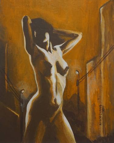 Print of Fine Art Nude Paintings by Anny Chong