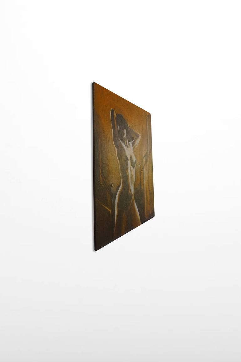Original Figurative Nude Painting by Anny Chong