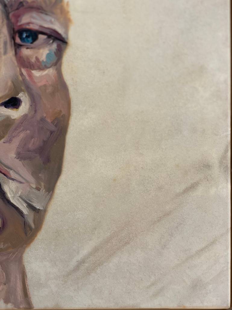 Original Figurative People Painting by Carolina Gutierrez