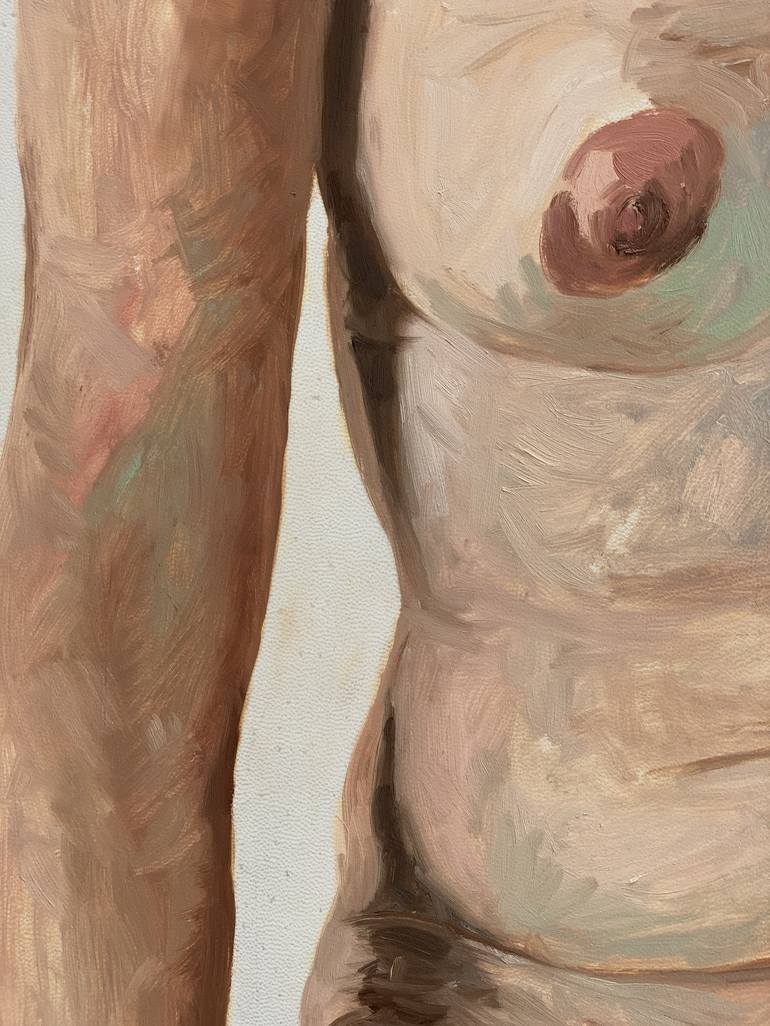 Original Figurative Nude Painting by Carolina Gutierrez