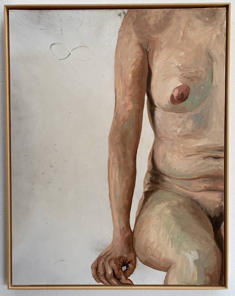 Original Figurative Nude Painting by Carolina Gutierrez