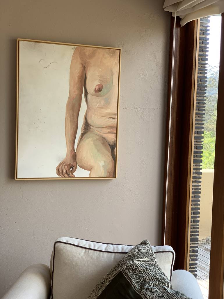 Original Nude Painting by Carolina Gutierrez
