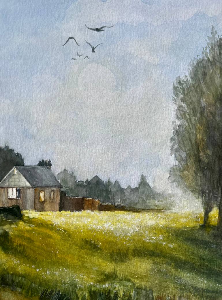 Original Contemporary Language Painting by Monika Lewandowska