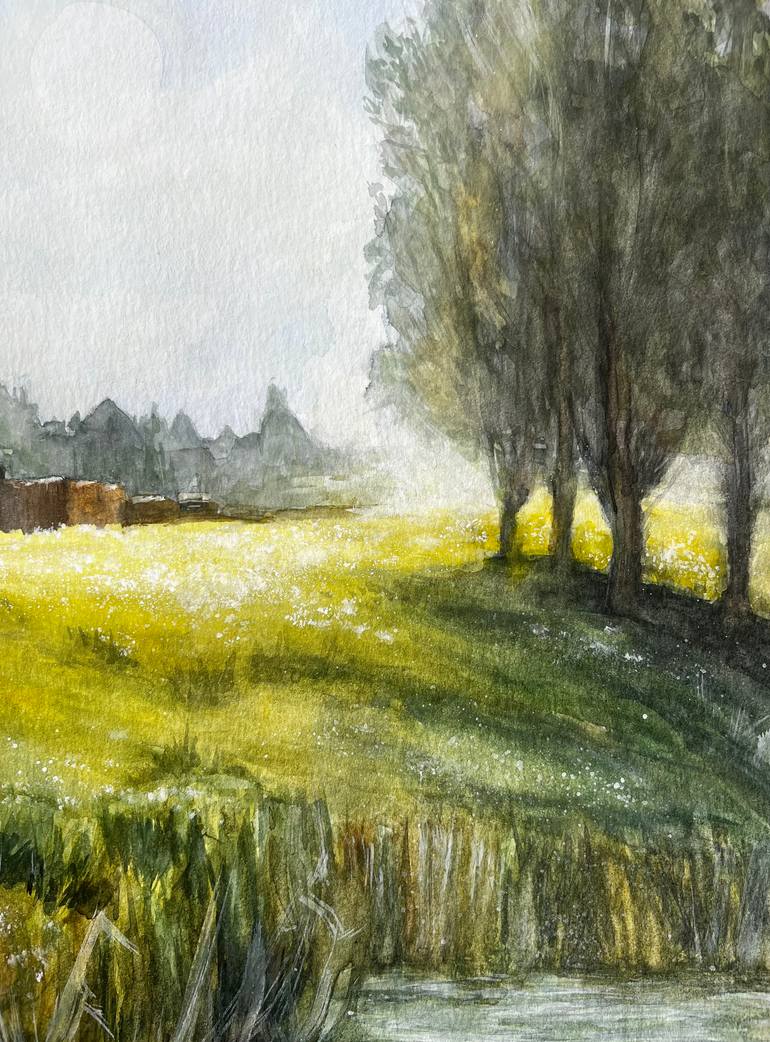 Original Contemporary Language Painting by Monika Lewandowska