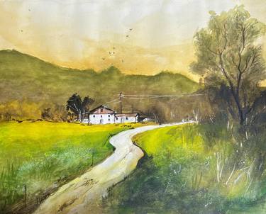 Original Fine Art Landscape Paintings by Monika L Skakun