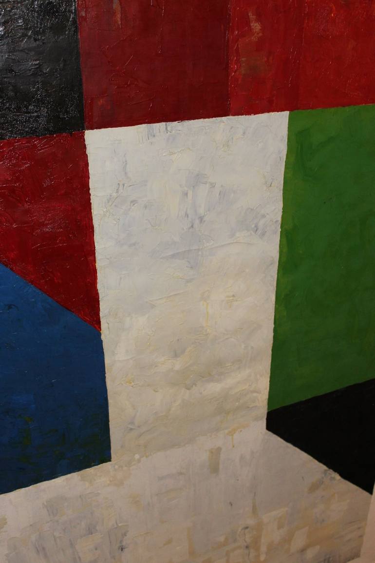 Original Geometric Painting by H Wesley Wheeler