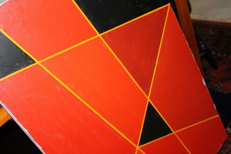 Original Geometric Painting by H Wesley Wheeler