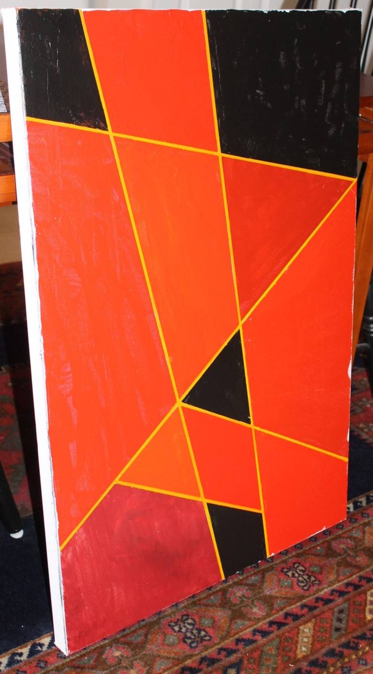 Original Geometric Painting by H Wesley Wheeler