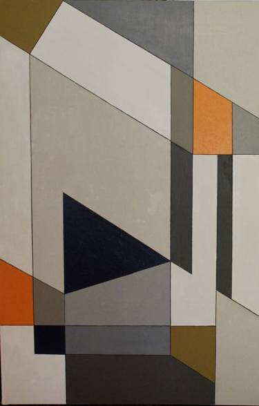Original Abstract Geometric Paintings by H Wesley Wheeler